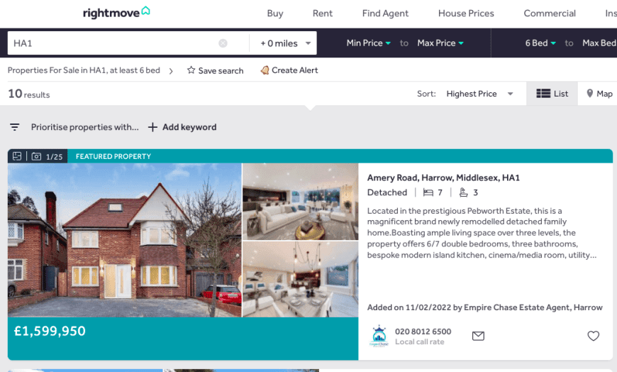 Featured and Premier Listing