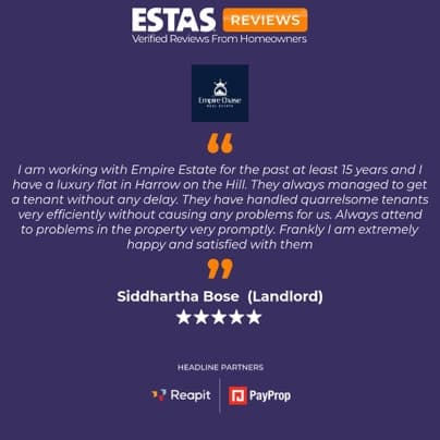 Review from Siddhartha Bose, landlord