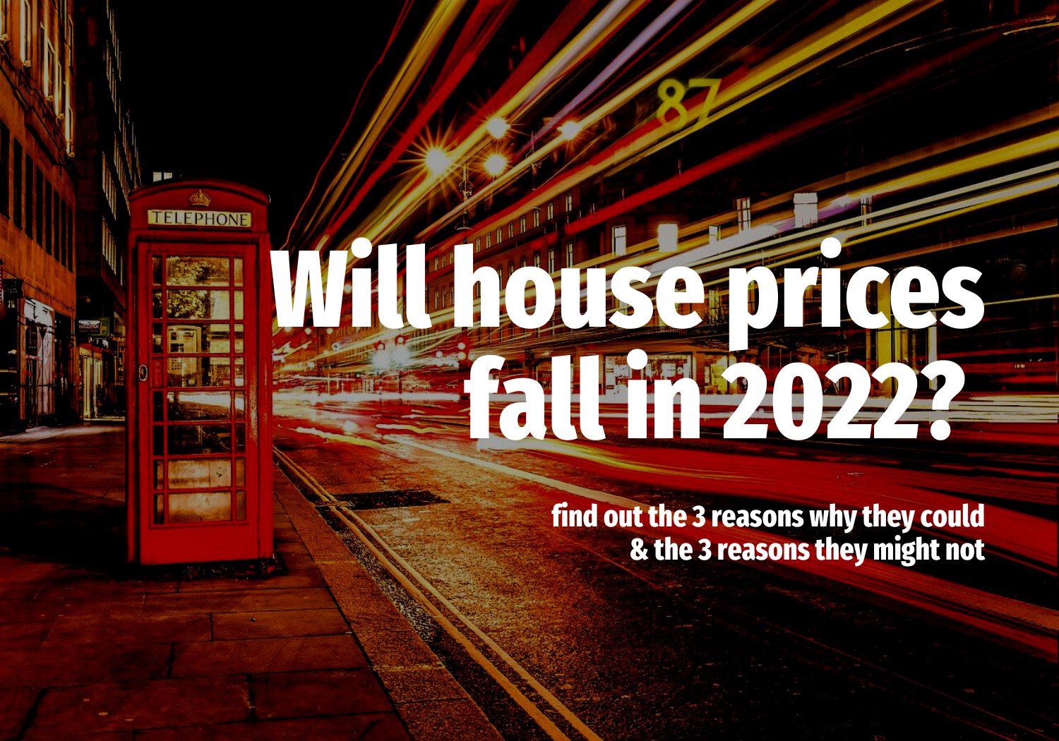 Will Harrow House Prices Fall In 2022?